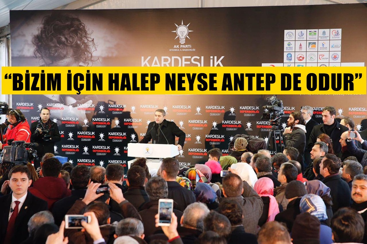 Bizim için Antep neyse, Halep odur Bizim için Antep neyse, Halep odur