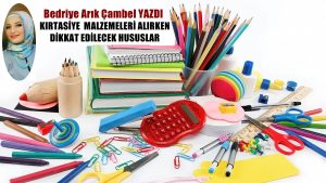 Kırtasiye ürünlerinde bu hususlara dikkat Kırtasiye ürünlerinde bu hususlara dikkat