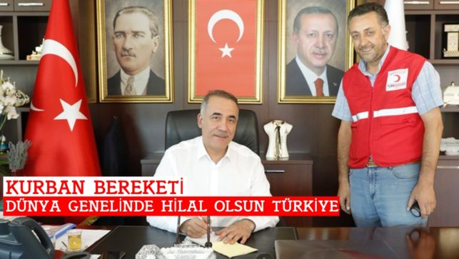 Başkan Dursun, kurban vekaletini Kızılay’a verdi