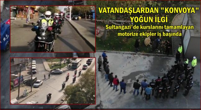 Sultangazi’de Motosikletli Yunus ve Şahin Timleri Göreve Başladı