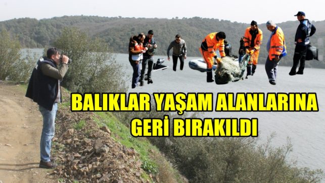 ALİBEYKÖY BARAJI’NDA DENETİM YAPILDI