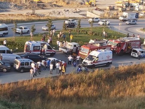 Taş Ocakları yolunda kaza: 4 yaralı
